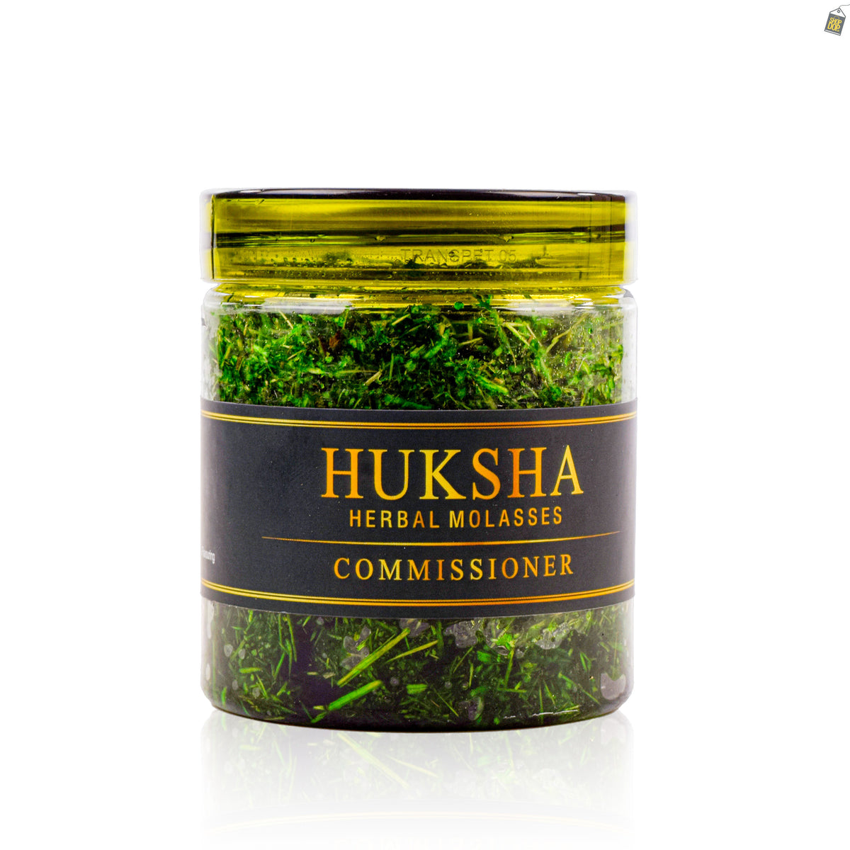 Huksha Herbal Commissioner Hookah Flavor - 250g Jar
