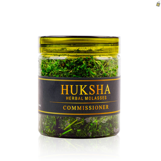Huksha Herbal Commissioner Hookah Flavor - 250g Jar