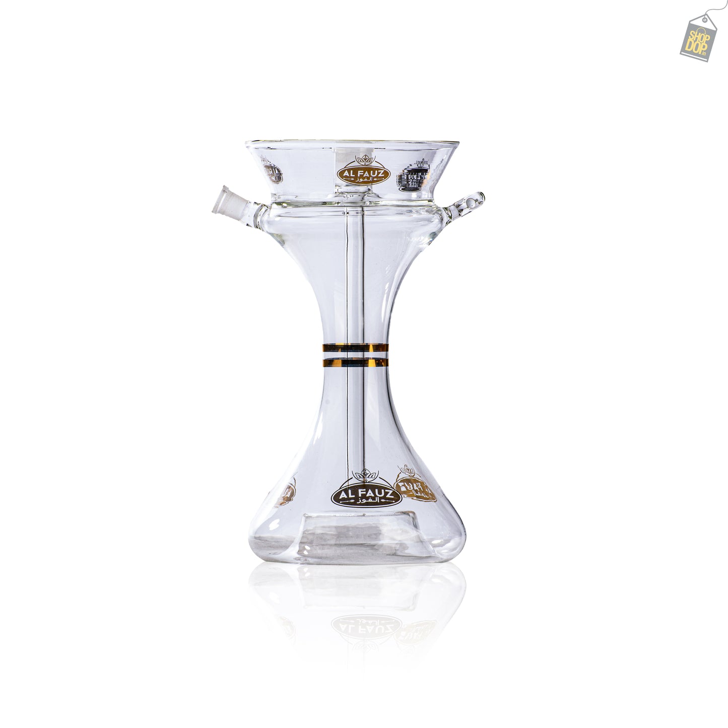 Ariana Glass Hookah with Wooden Case