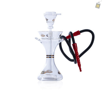 Ariana Glass Hookah with Wooden Case