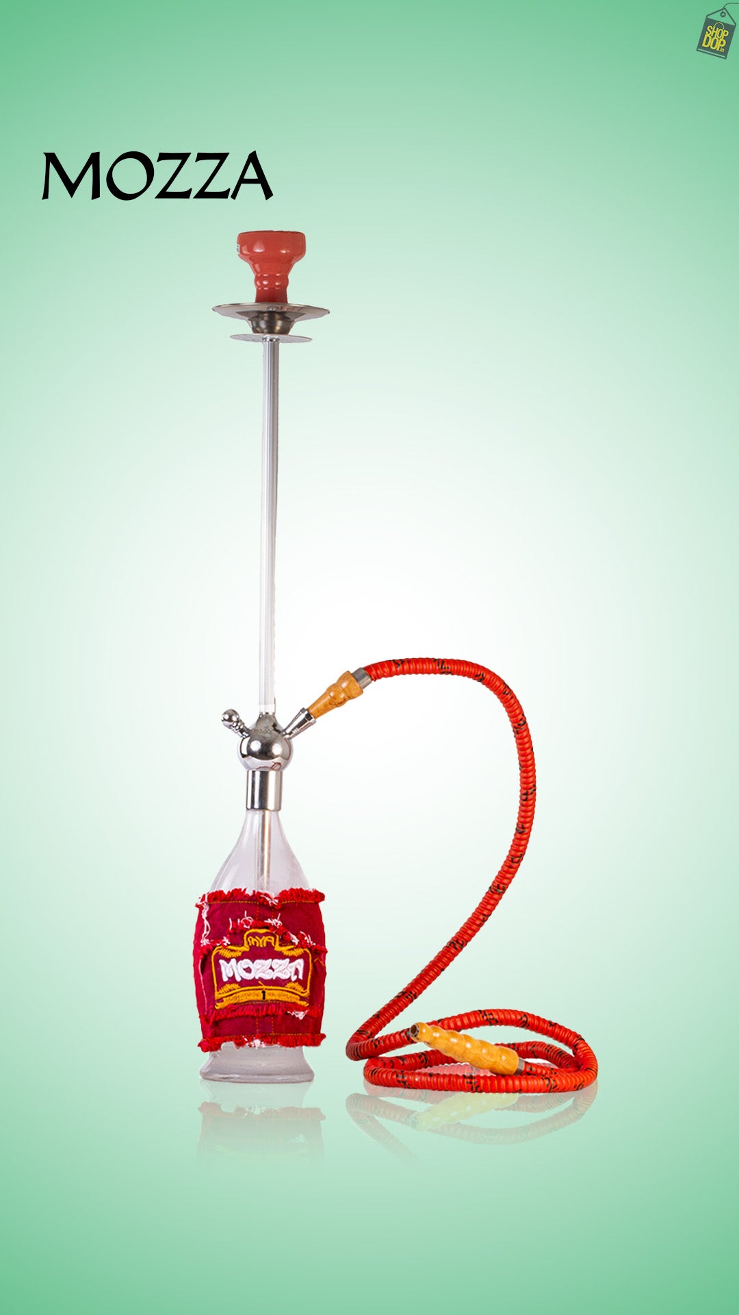 Buy MYA Mozza Hookah - Red – shopdop.in