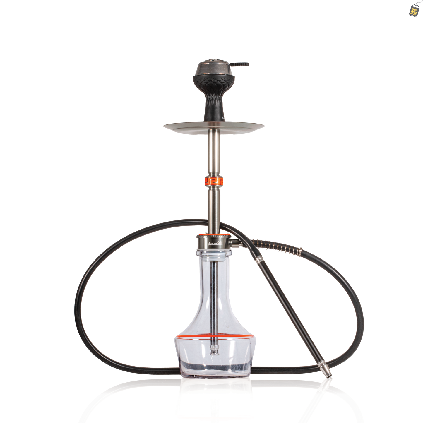 Cosmic Wheel Hookah - Orange