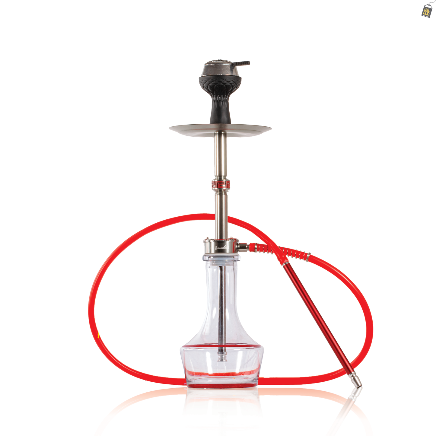 Cosmic Wheel Hookah - Red