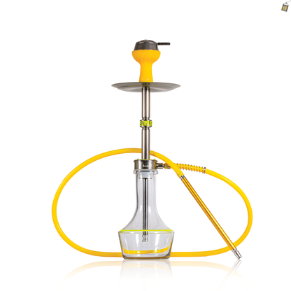 Cosmic Wheel Hookah - Yellow