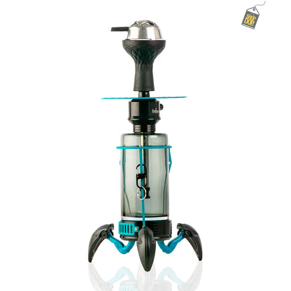 Crab X-Function Hookah with LED Light - Green