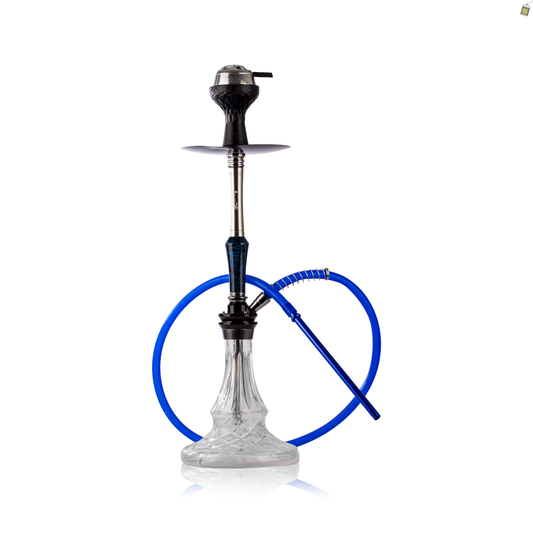 Crimson X Hookah - Light Blue