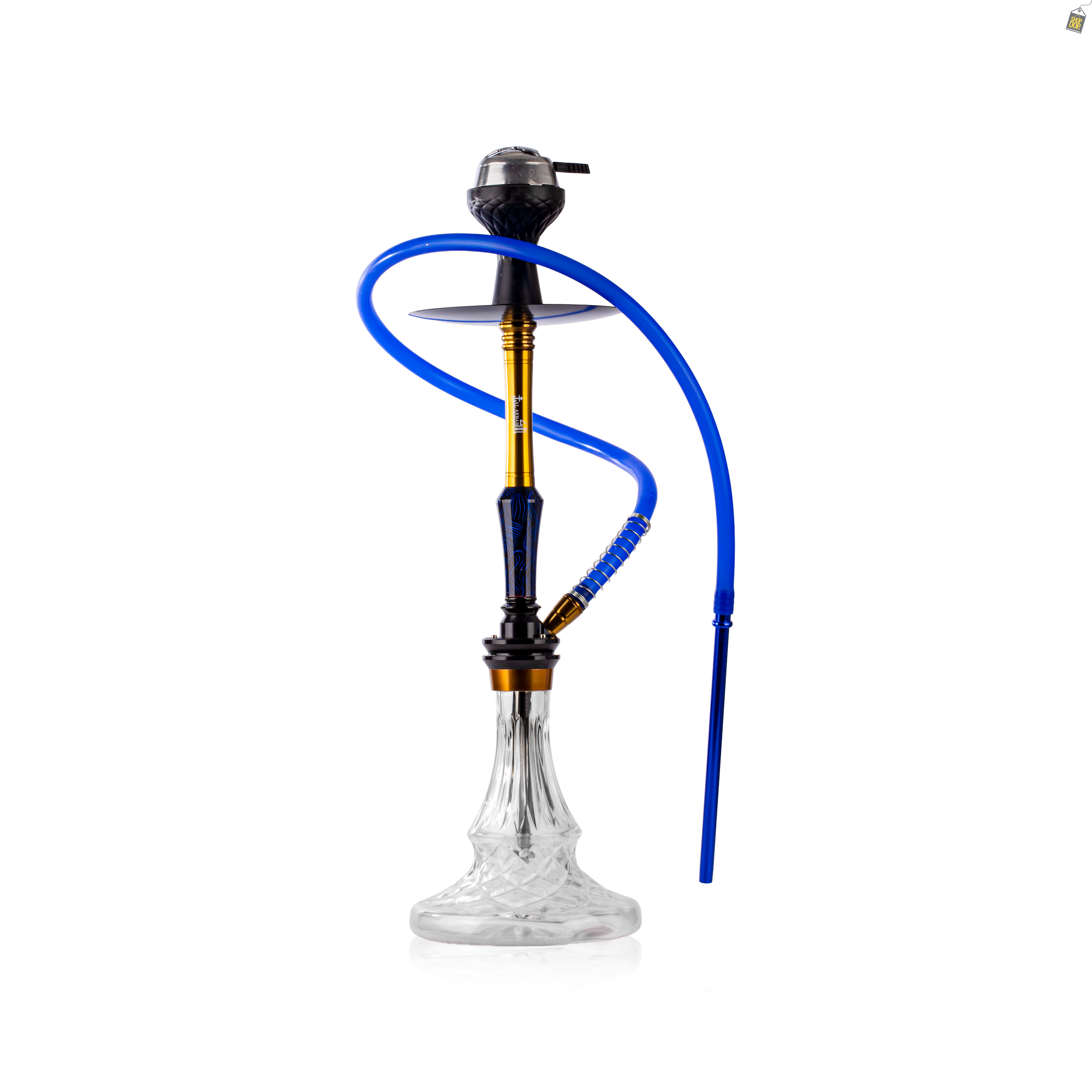 Buy Crimson X Hookah - Blue | Al Akbar Shisha – shopdop.in