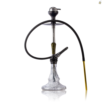 Crimson X Hookah - Black