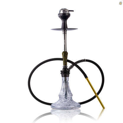 Crimson X Hookah - Black