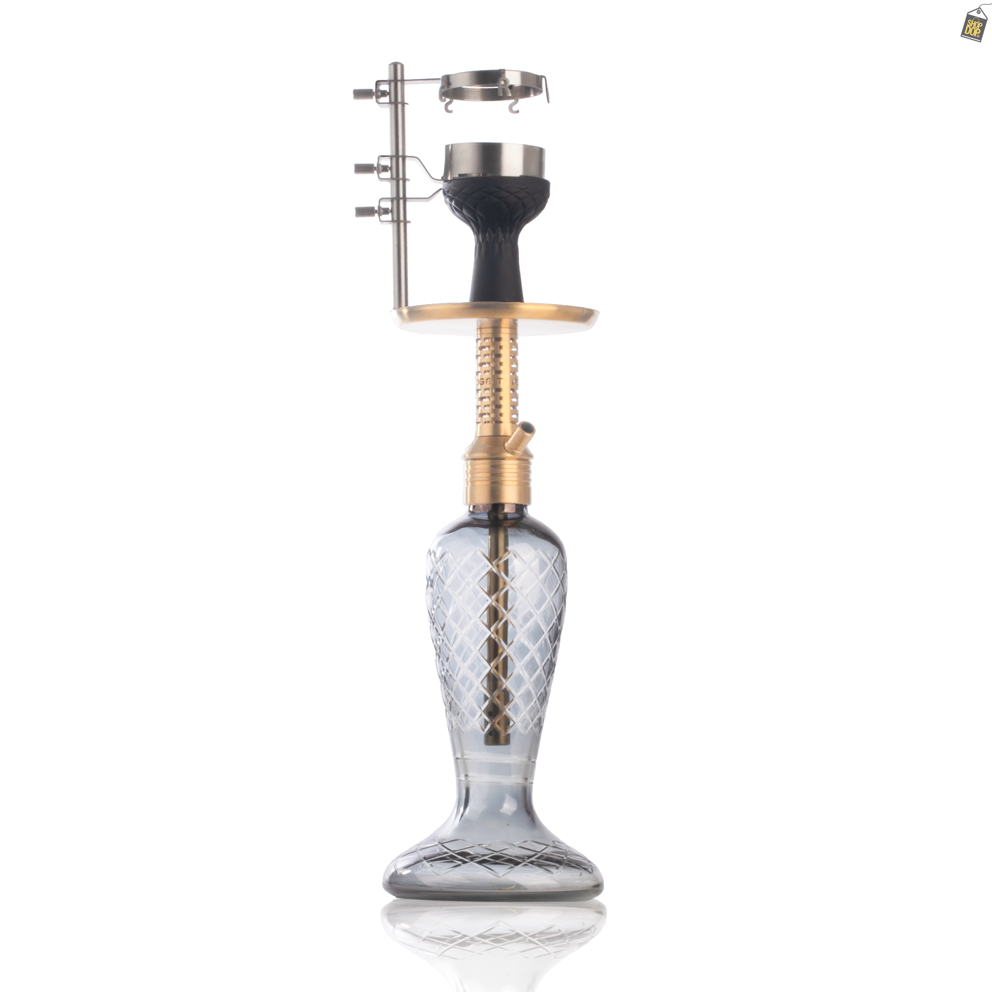 Cross Carbon Adjustable Hookah Heat Management Device (HMD)