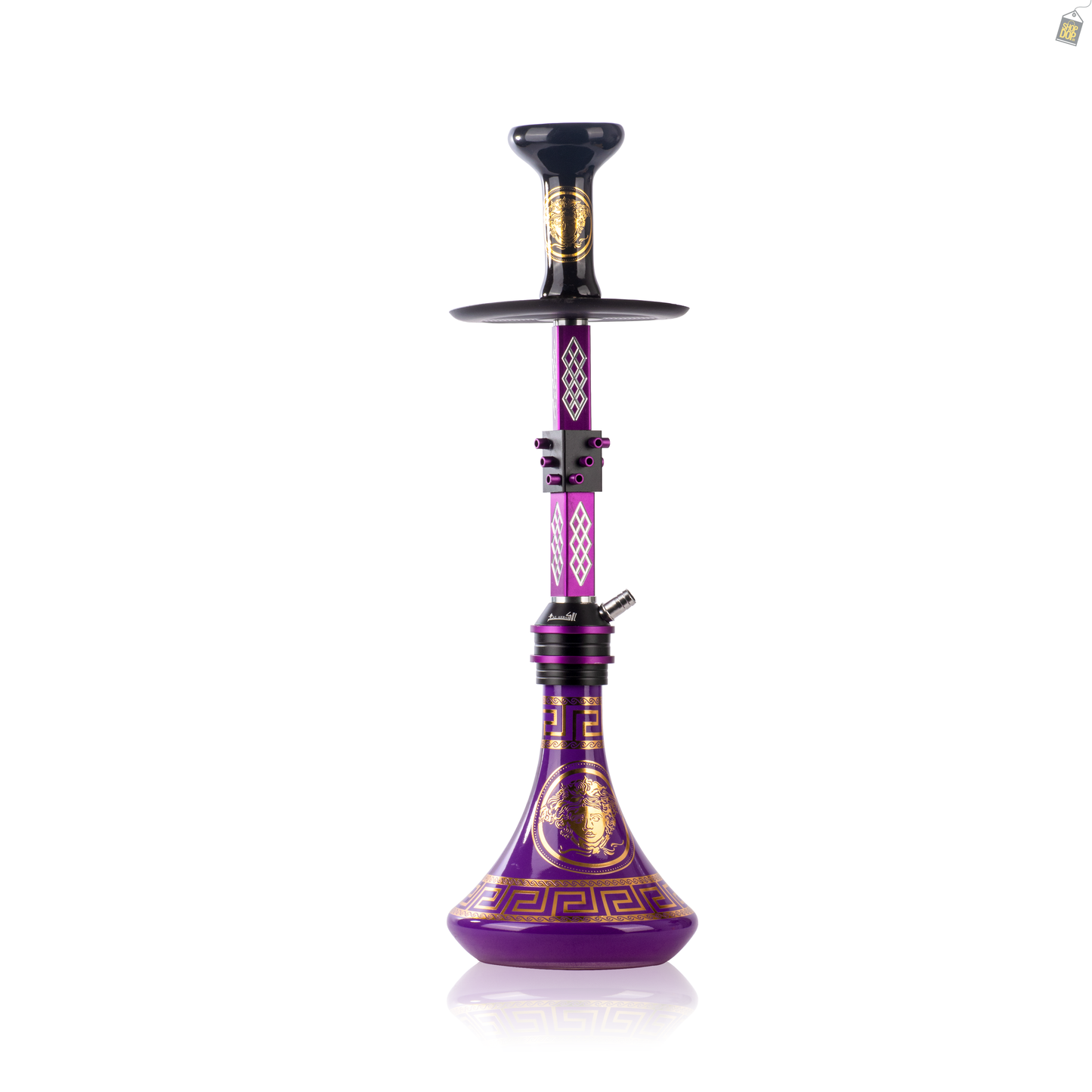 Cubic X Hookah - Purple