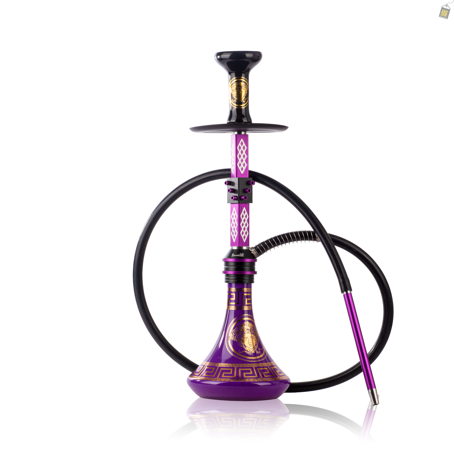 Cubic X Hookah - Purple