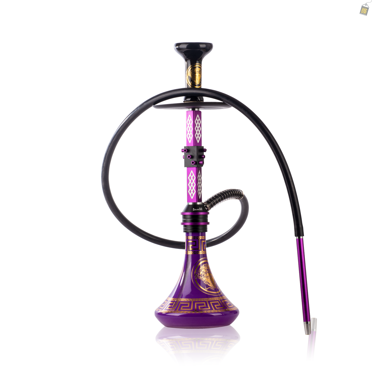 Cubic X Hookah - Purple