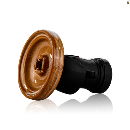 Darth Vader Ceramic Hookah Bowl - Light Brown