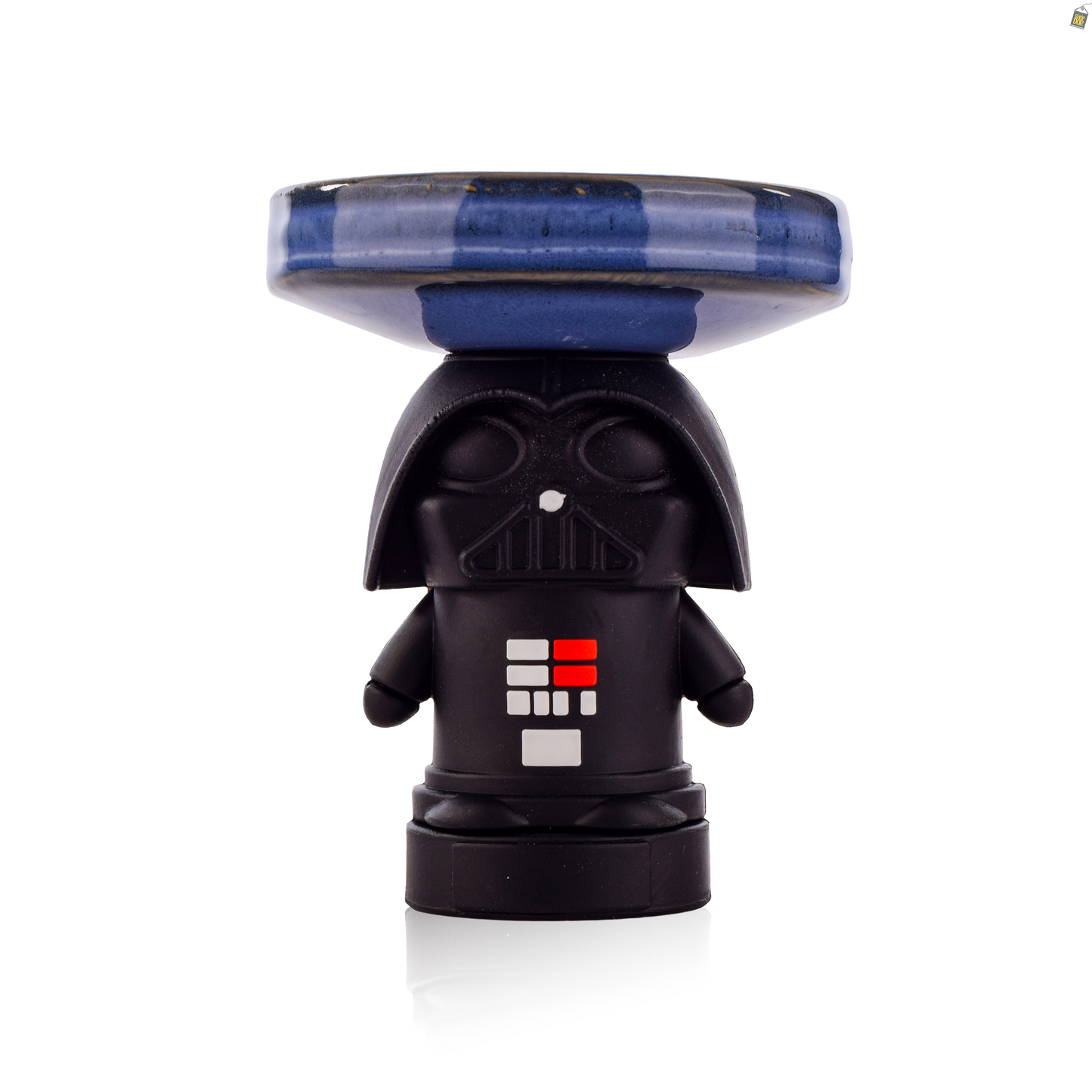 Darth Vader Ceramic Hookah Bowl - Blue