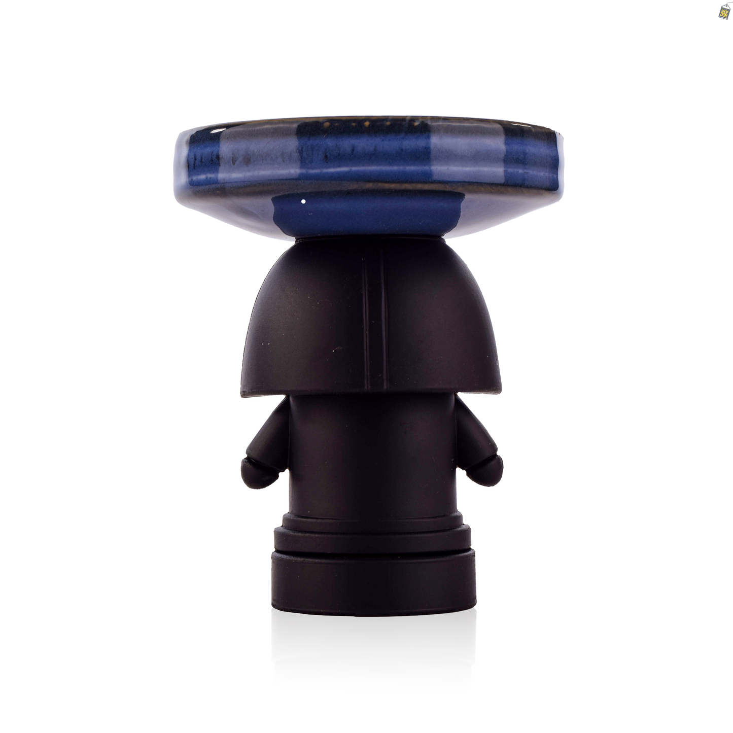 Darth Vader Ceramic Hookah Bowl - Blue