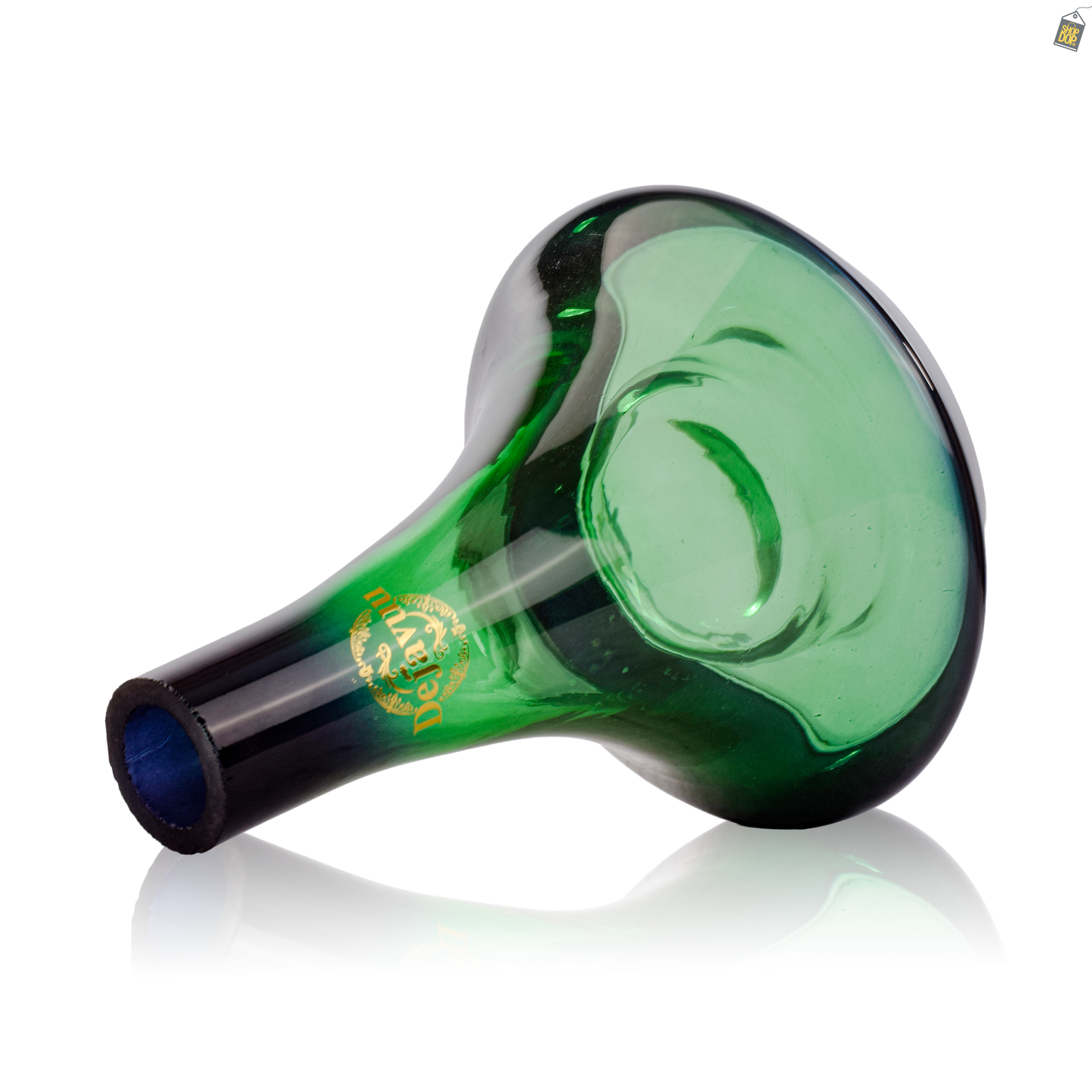 Delta Glass Hookah Replacement Base - Green (Lock)