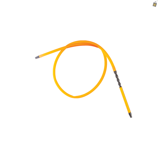 Deluxe Radium Silicone Hookah Pipe - Gold