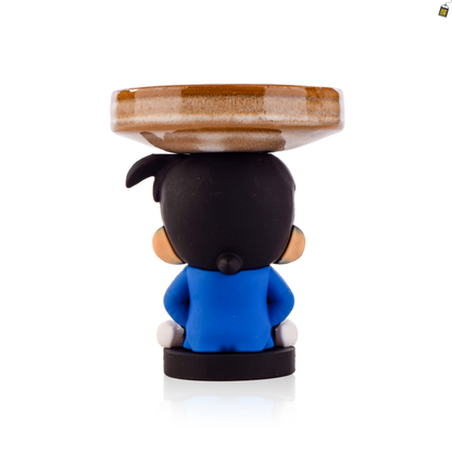Detective Conan Ceramic Hookah Bowl - Brown