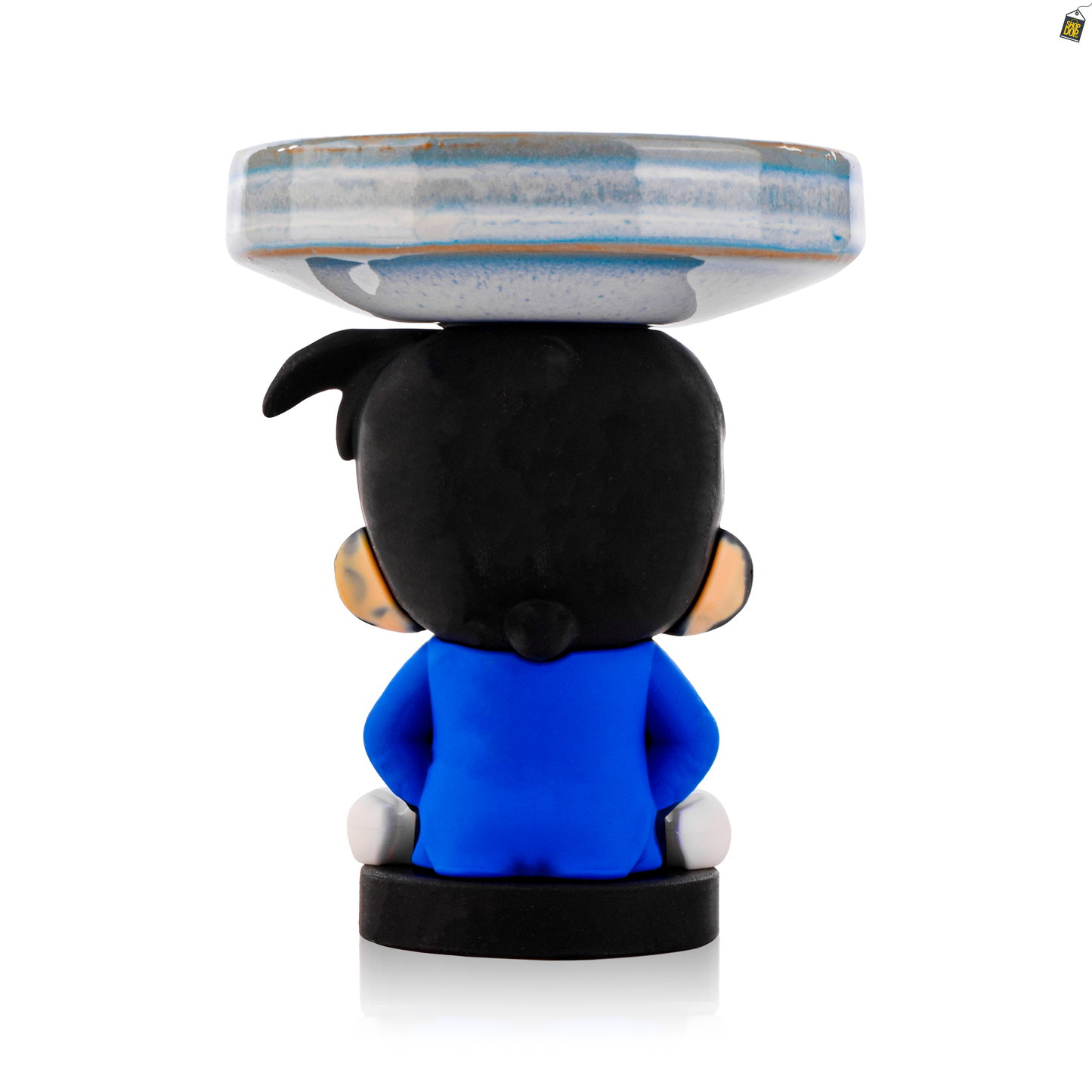 Detective Conan Ceramic Hookah Bowl - Sky Blue