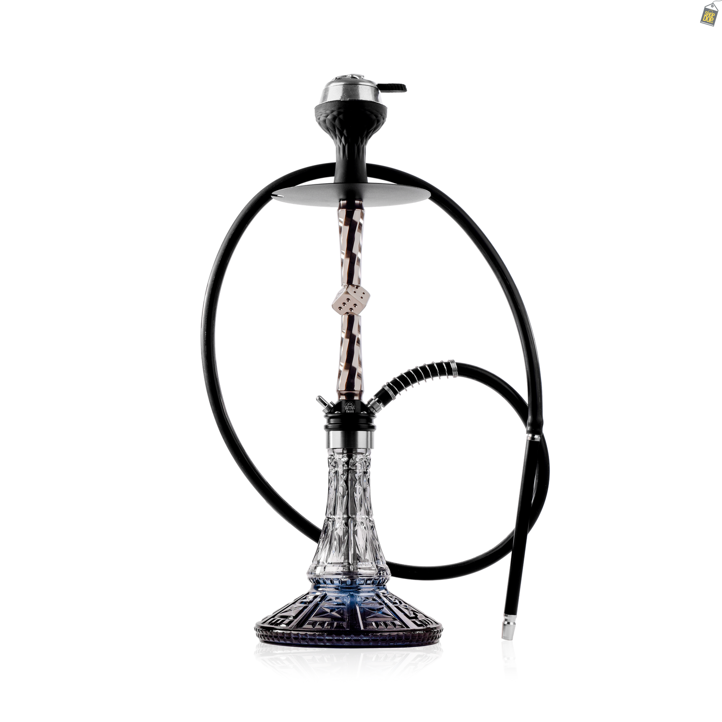 Dice X Hookah - Black