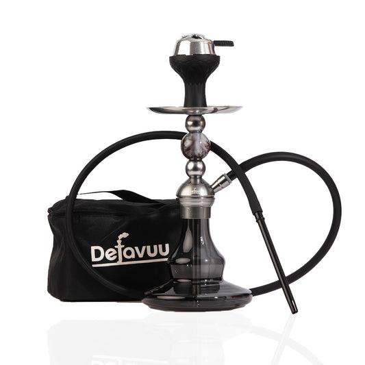 Dolphin Hookah with Bag - White