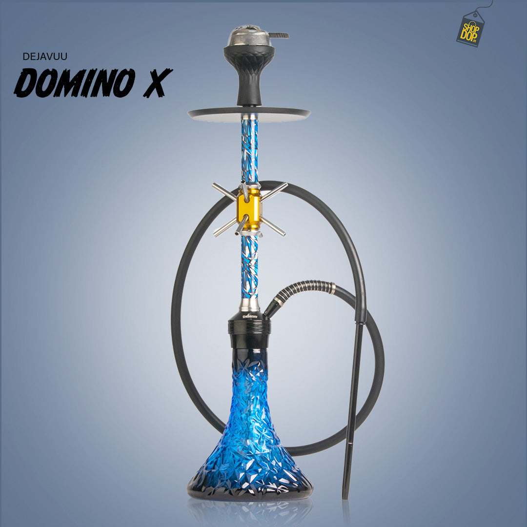 Domino X-Function Hookah - Blue