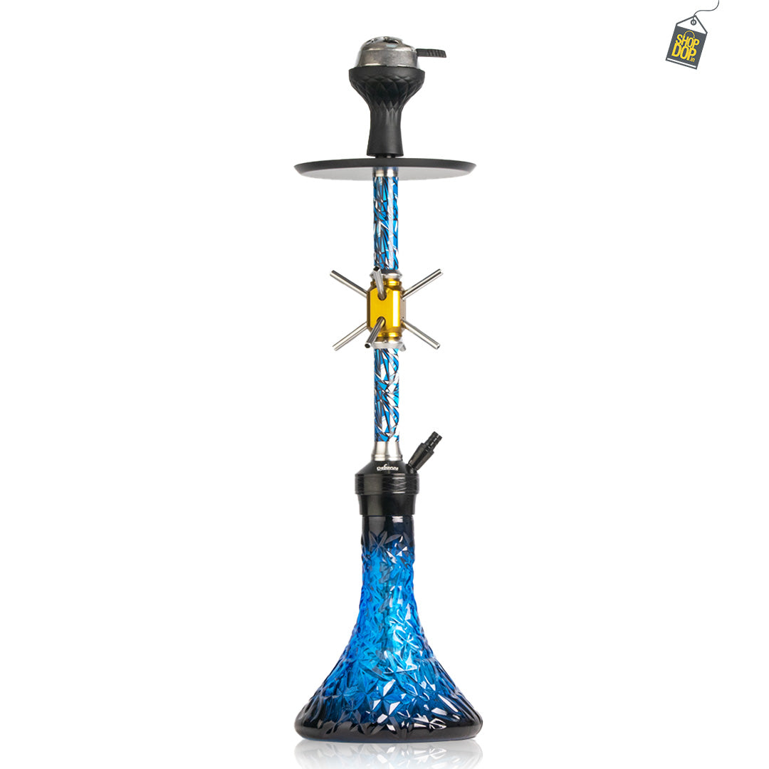 Domino X-Function Hookah - Blue