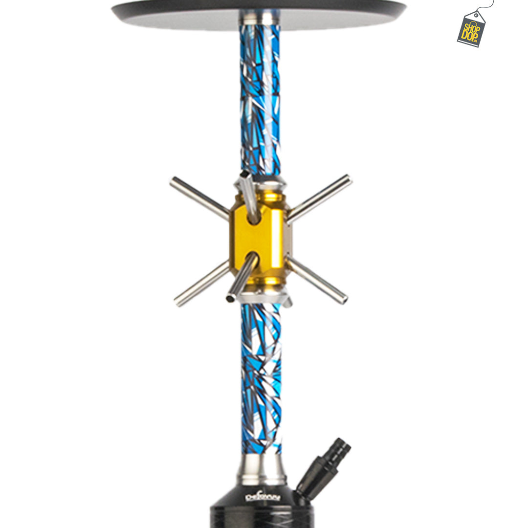 Domino X-Function Hookah - Blue