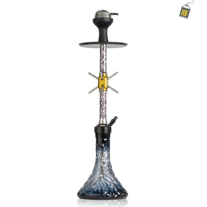 Domino X-Function Hookah - Silver