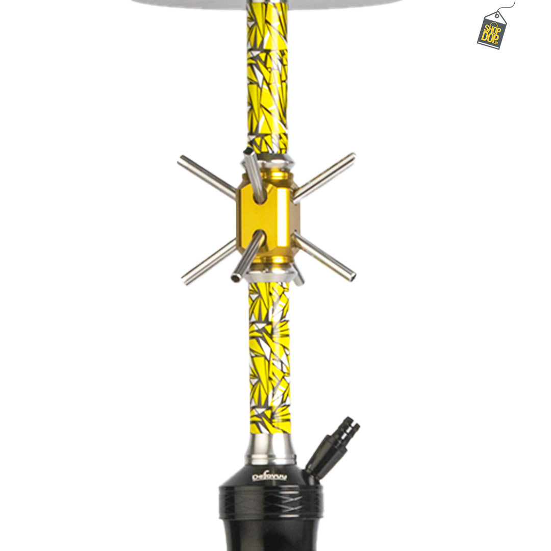 Domino X-Function Hookah - Yellow