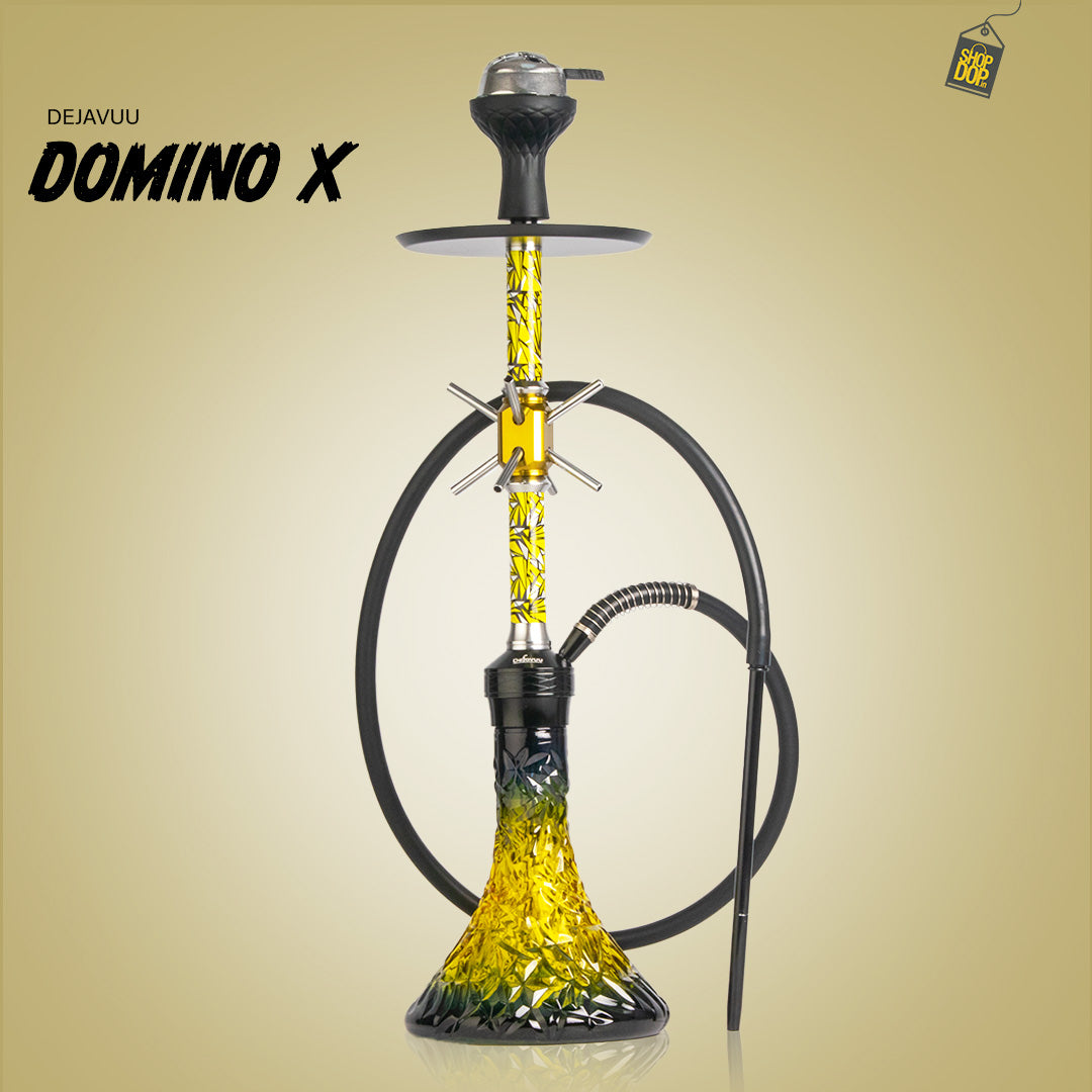 Domino X-Function Hookah - Yellow