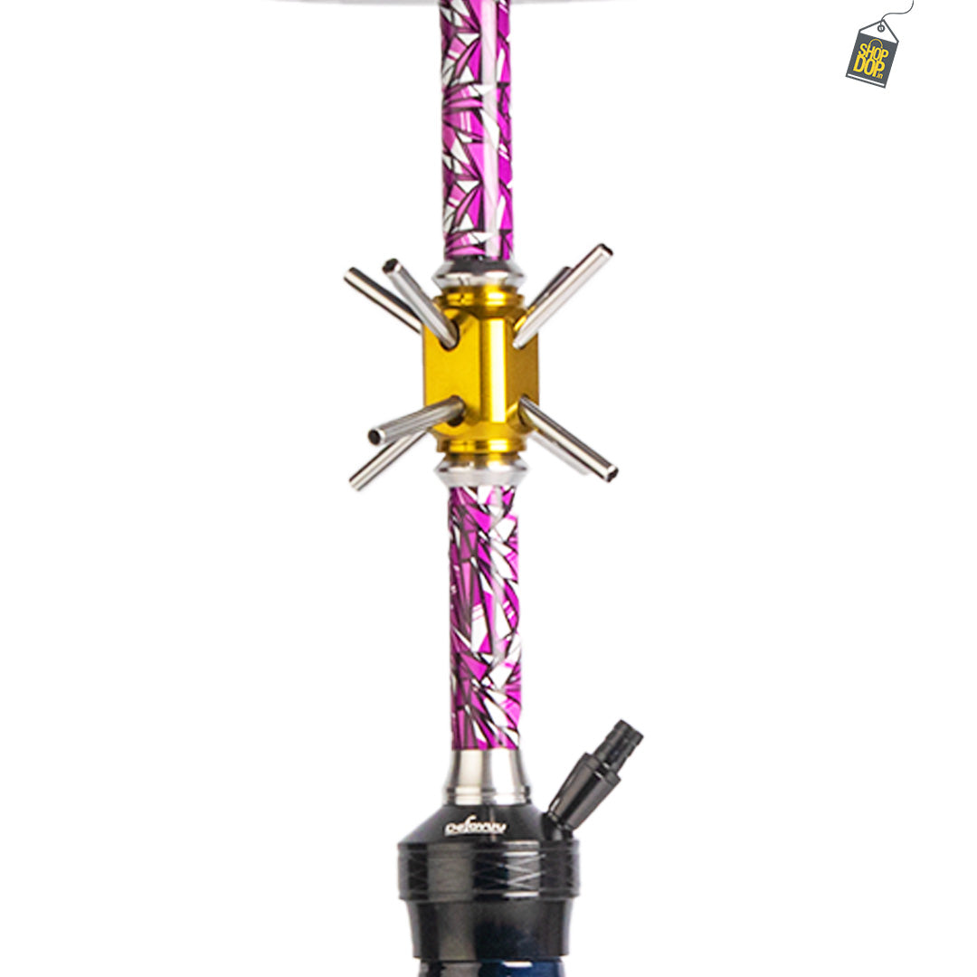 Domino X-Function Hookah - Purple