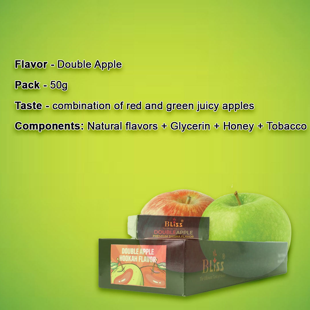 Double Apple Hookah Flavor (50gms)