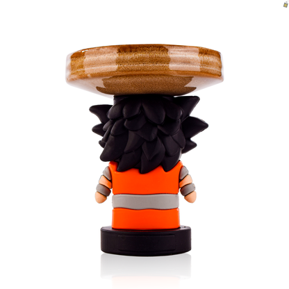 Dragon Ball Ceramic Hookah Bowl - Brown