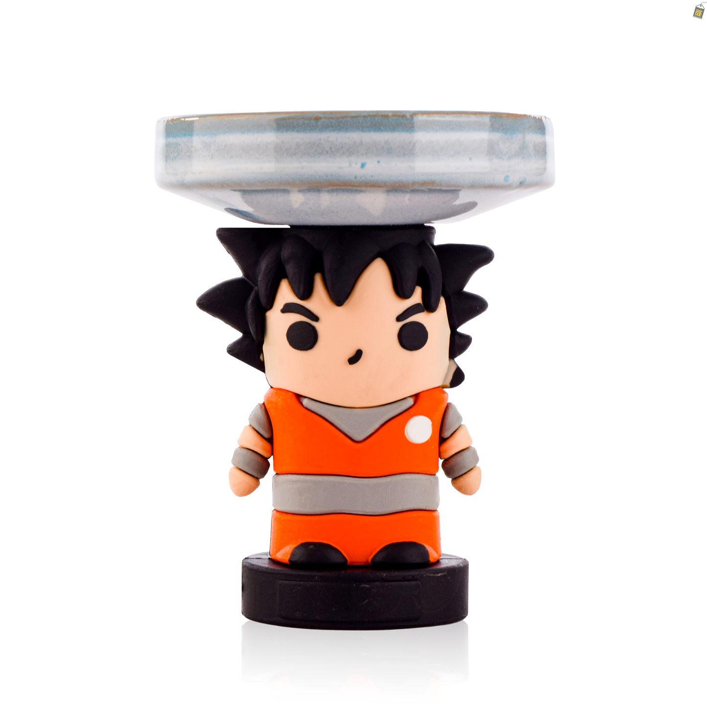 Dragon Ball Ceramic Hookah Bowl - Sky Blue