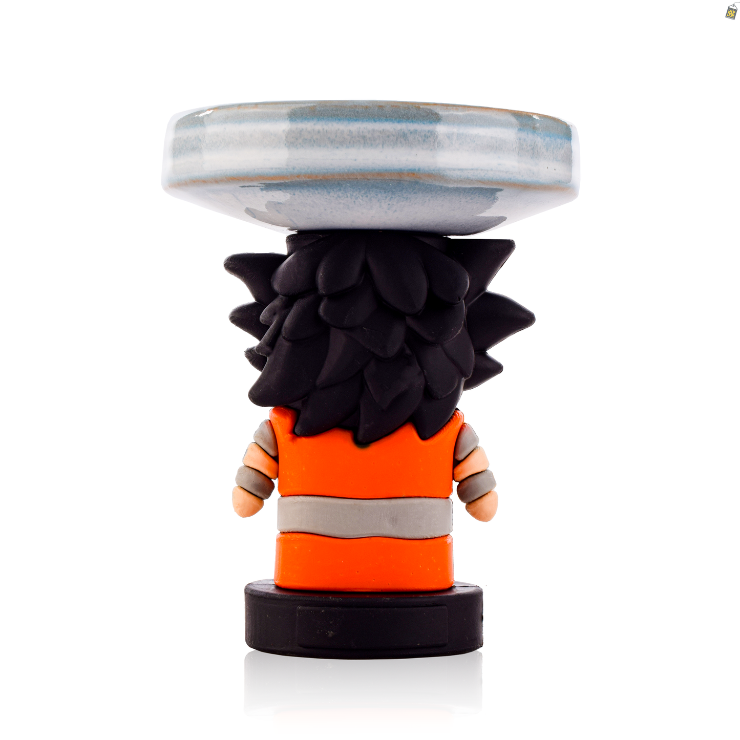 Dragon Ball Ceramic Hookah Bowl - Sky Blue
