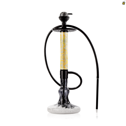 Dragon Flame Hookah - Black
