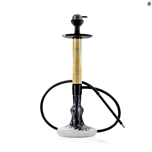Dragon Flame Hookah - Black