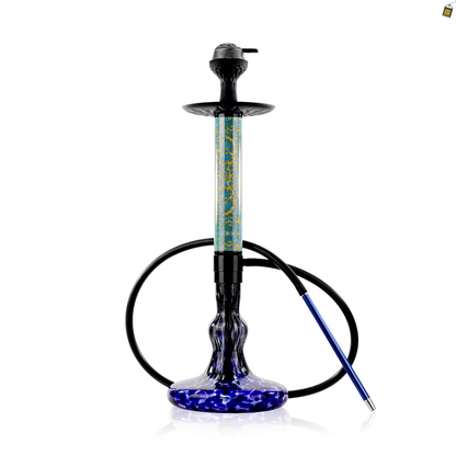 Dragon Flame Hookah - Blue