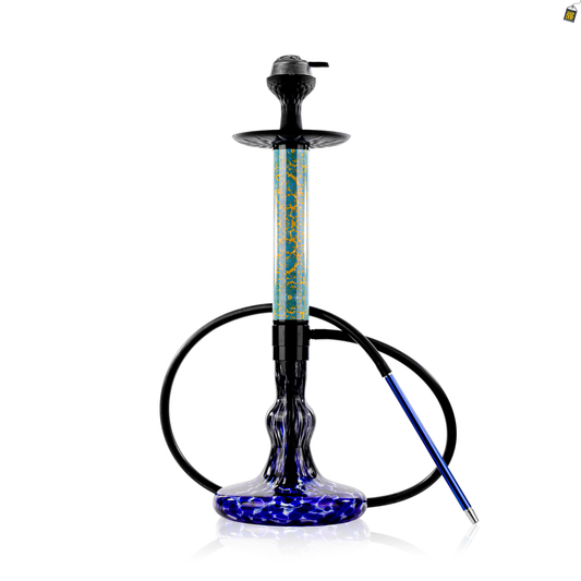 Dragon Flame Hookah - Blue