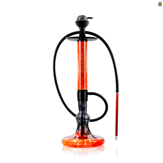 Dragon Flame Hookah - Red
