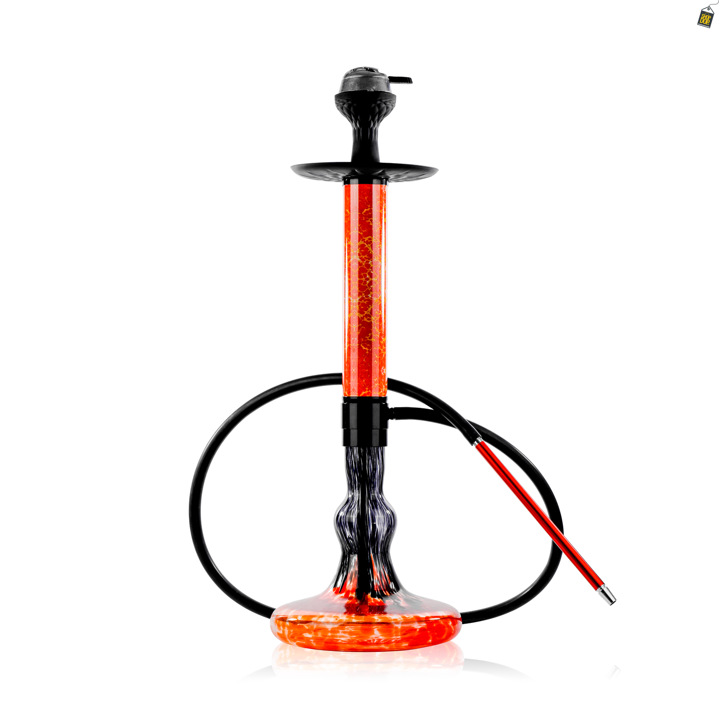 Dragon Flame Hookah - Red