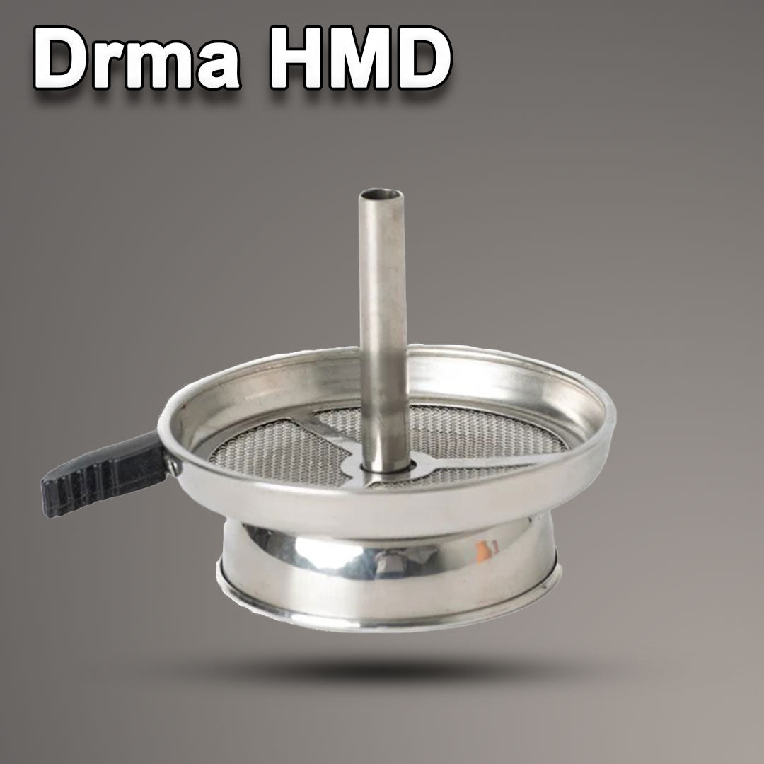 हुक्का के लिए Drma HMD - चिलम के लिए एल्यूमिनियम उपकरण (रजत)