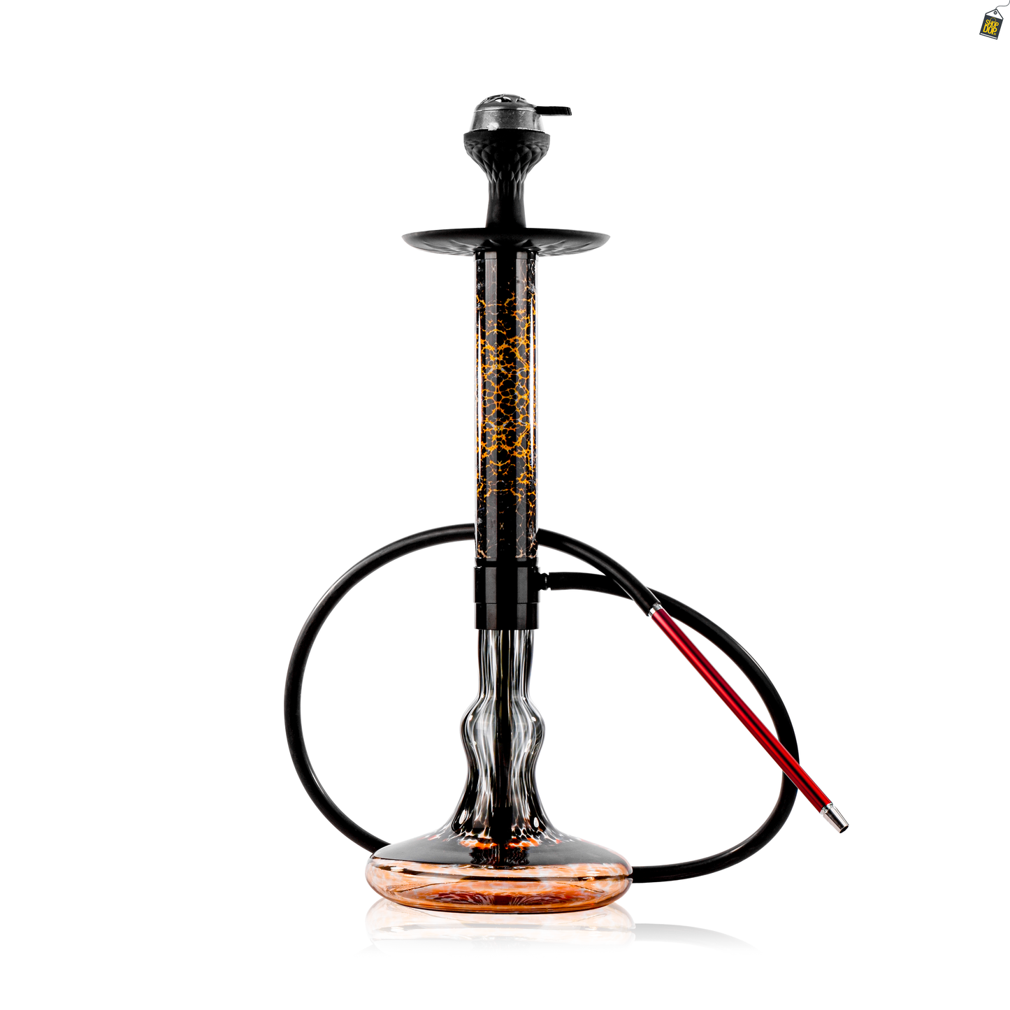 Dragon Flame Hookah - Brown