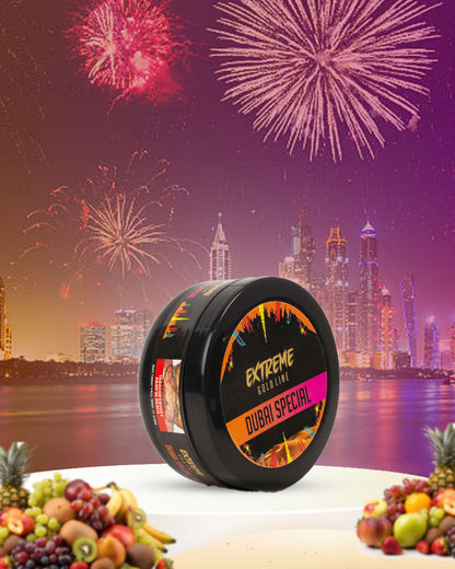 Extreme Gold Line Dubai Special Hookah Flavor - 100g Box