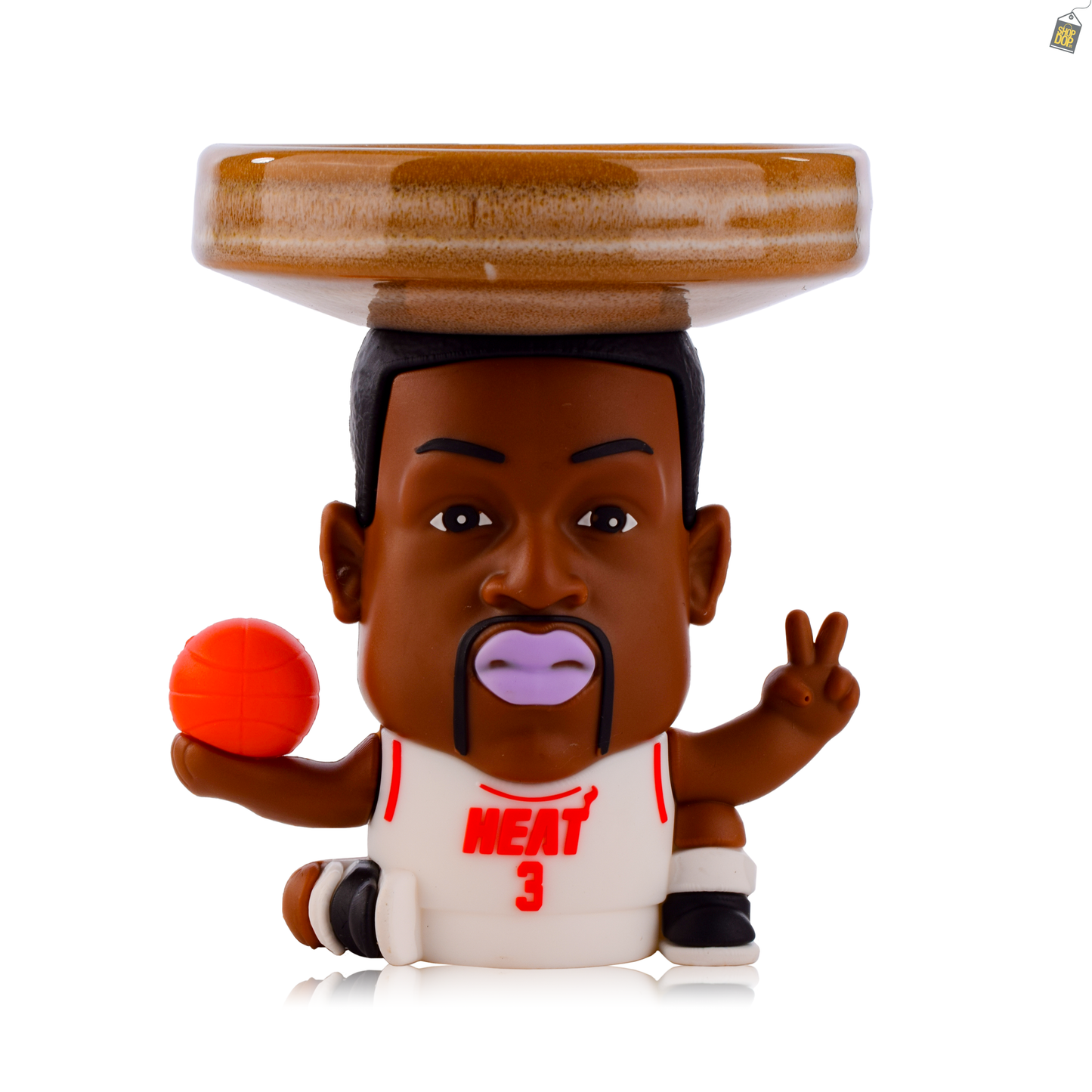 Dwyane Wade Ceramic Hookah Bowl - Brown