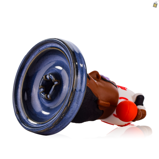 Dwyane Wade Ceramic Hookah Bowl - Blue