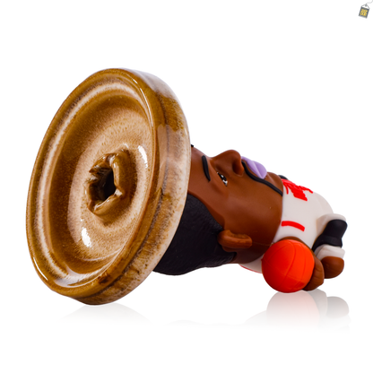 Dwyane Wade Ceramic Hookah Bowl - Light Brown