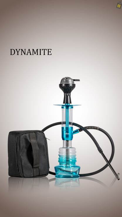 Dynamite Hookah with Bag - Green